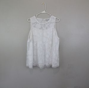 Lucky Brand cold shoulder top